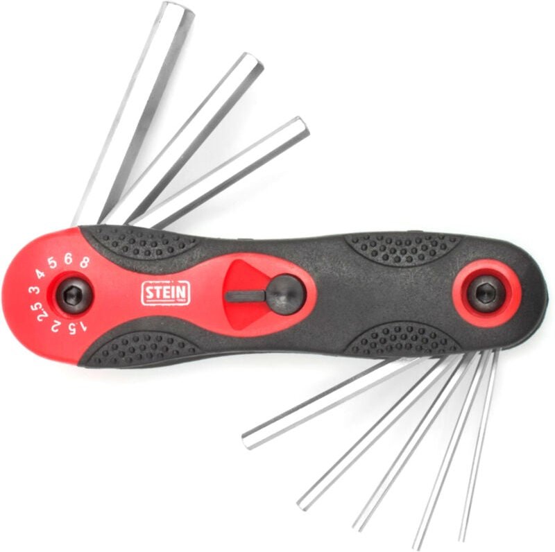 Stein Inbusschlüsselsatz Cr-V Messer 8-teilig