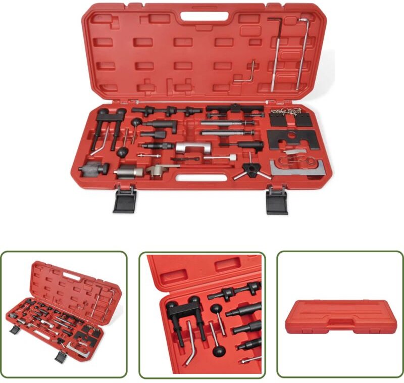 The Living Store - Zahnriemen Spezialwerkzeug - Autoreparatur - Reparaturanleitung - Zahnriemenwechsel - Autozubehör - W...