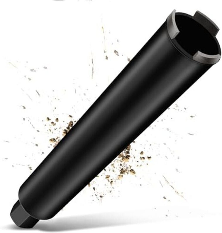 Thumbnail - 1¼' unc Diamantbohrkrone Kernbohrer 132mm, mit sds Max, Diamant Bohrkrone für Kernbohrgeräte, l 460 mm, 10mm Turbo Kernb...