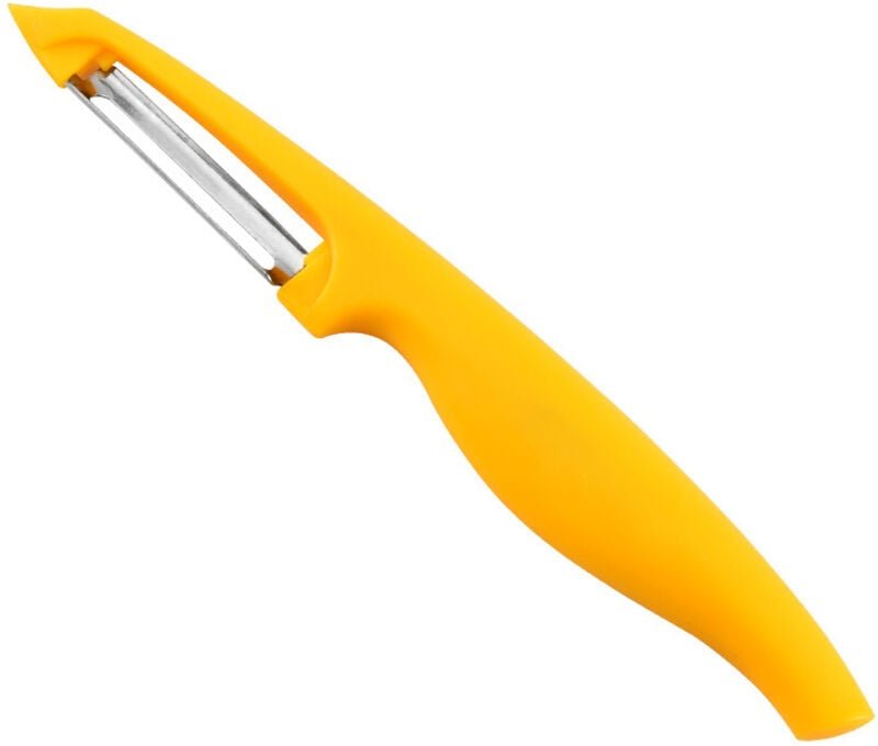 Thumbnail - Professioneller Gemüseschäler, Kartoffelschäler, Apfelschäler mit gezackter Klinge aus Edelstahl und ergonomischem, ruts...