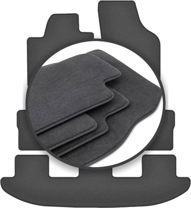 Premium-Fußmatten für: Volkswagen Sharan II Minivan (2010-)