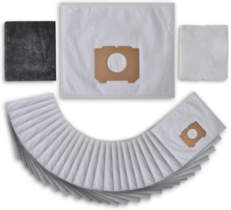 25 Stück Staubsaugerbeutel mit Filtern für AEG, Progress, Tornado vidaXL