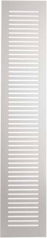 Durchbrochene MDF-Tür, seidenmatter Lack, weiß, 194,2 x 49,5 cm, PAX