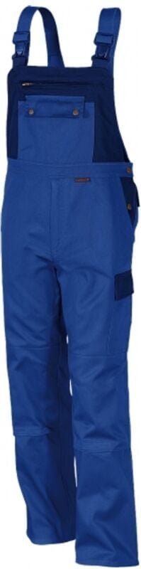 Thumbnail - Latzhose Image 48 kornblau/marine - Qualitex