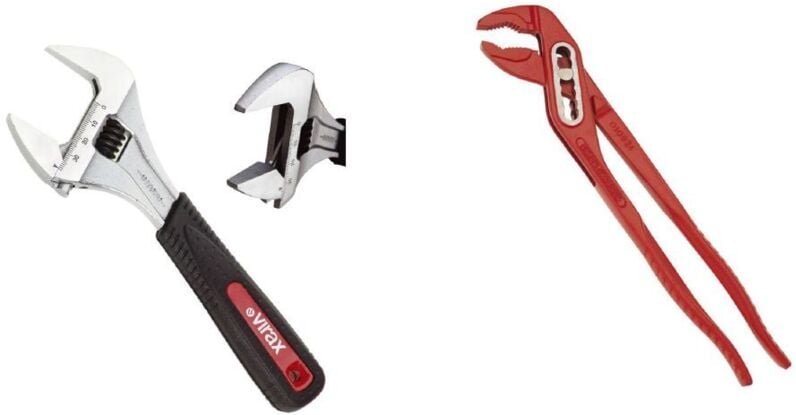 Satz Rollgabelschlüssel 8 + Multi-Zange 240mm