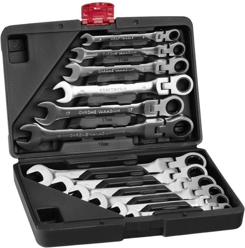 Ringmaulschlüssel 8-19 mm, 12 Stück, KD11304