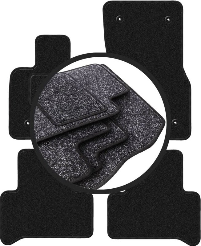 ANTHRA Automatten für: Alfa Romeo Stelvio Q4 (4WD) 4x4 SUV (2017-)