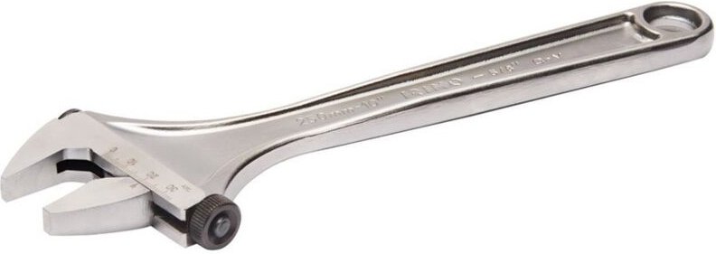 Verstellbarer seitlicher Rändelschlüssel 16' Chrom 001061 Irimo