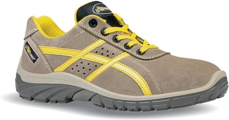 Sicherheitsschuhe niedrig AIR 01 FO SRC - Braun/Gelb 39