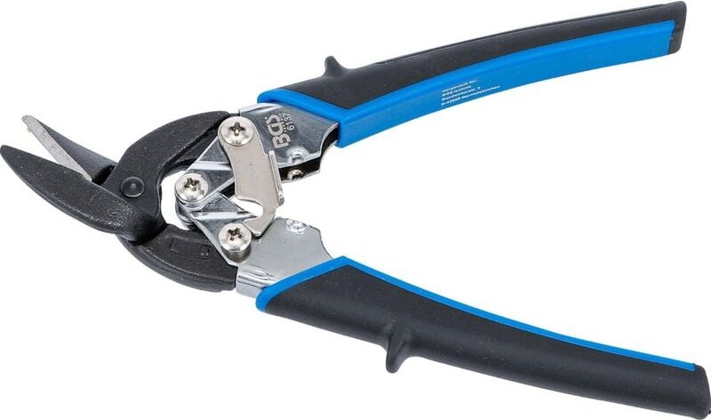 Mini-Karosserie-Blechschere linkschneidend 195 mm