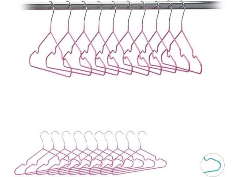 Set of 20 kids coat hangers