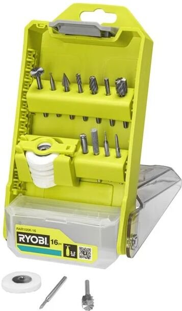 16-teiliges Set zum Schnitzen und Gravieren - RAR100K-16 - Ryobi