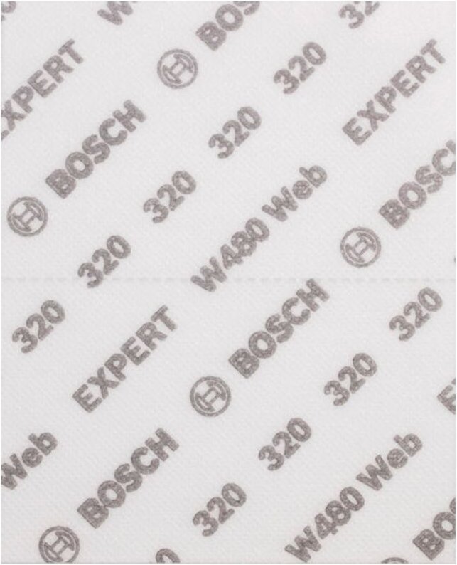 Thumbnail - Schleifblatt ExW480 Web 115 x 140 mm G320 2 Stk. - 2608902384 - Bosch