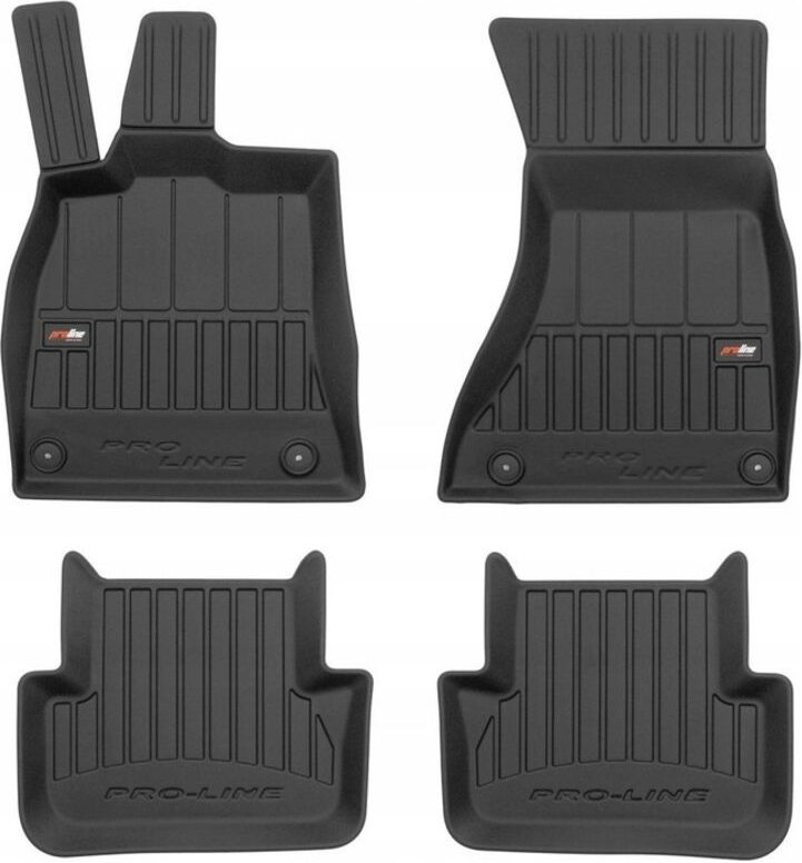 Gummimatten und Fußmatten Audi A4 B8 2008-2015 3D Mulde