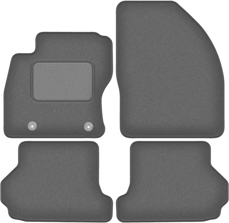 Graphit-Fußmatten für: Ford Focus MK2 Cabrio (2006-2010)