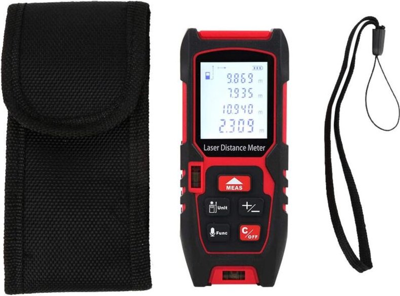 Memkey - Tragbarer Laser-Entfernungsmesser, Infrarot-Entfernungsmesser Tragbarer Höhenmesser Hochpräzise tragbare Laser-...