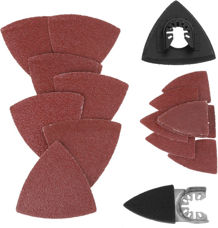 82-teiliges oszillierendes Schleifset, Multifunktions-Schleifset aus Kohlenstoffstahl für verschiedene Materialien wie H...