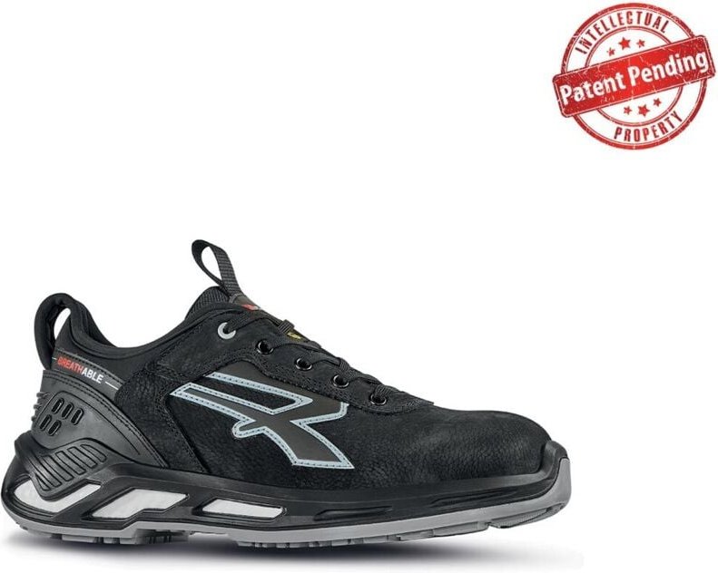 Sicherheitsschuhe niedrig RUSH ESD S3 CI SRC - Schwarz 43