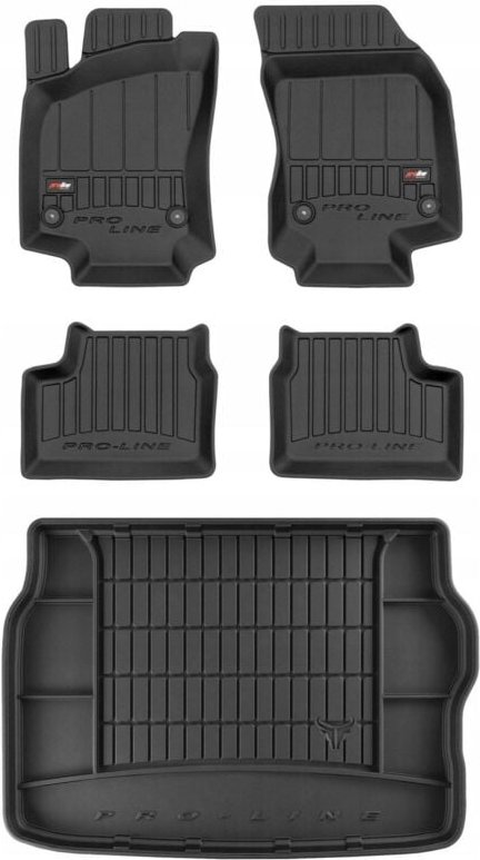 SET 3D Gummimatten Opel Astra 2 G HB 1998-2009