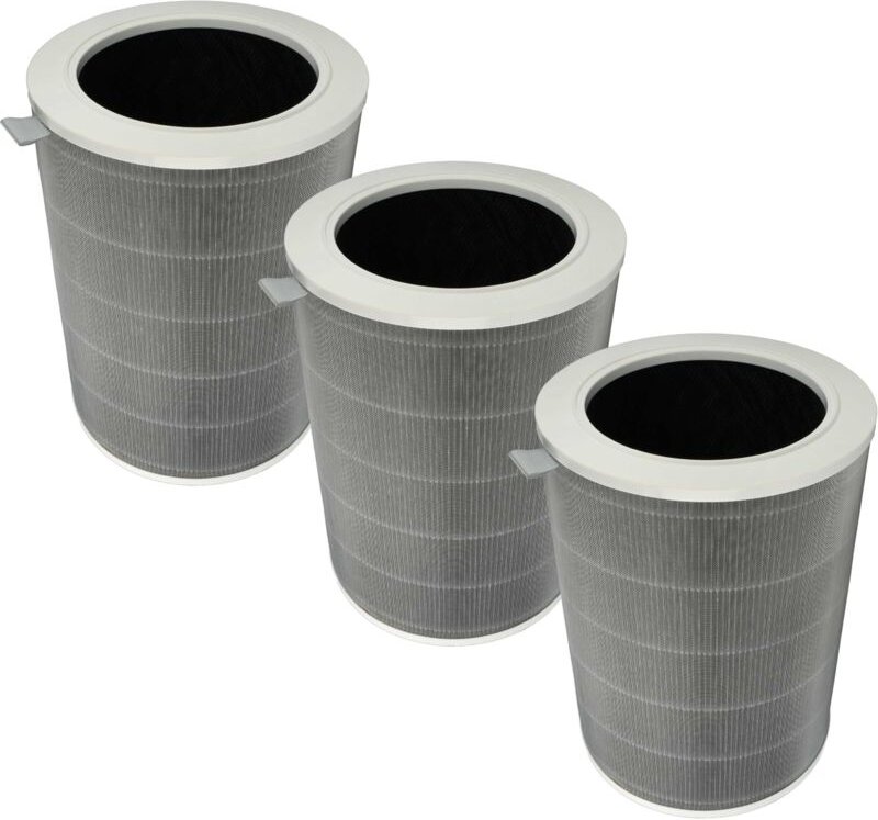 3x hepa Filter H11 Ersatz für Xiaomi M16R-FLP-GL, 34107, BHR5120GL für Luftreiniger - Ersatz-Filter - Vhbw