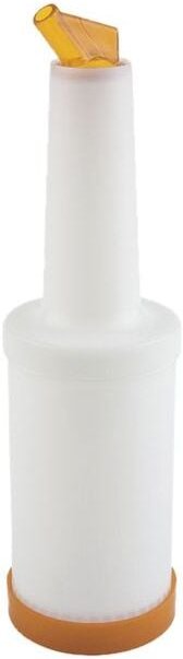 APS Dosier-/Vorratsflasche Kunststoff, Inhalt 1 Liter, orange