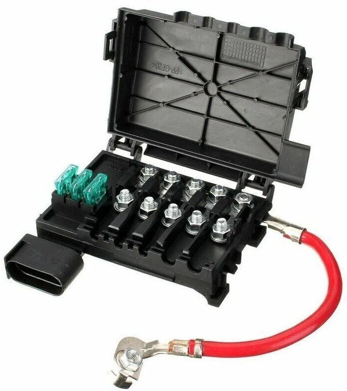 Mumu - Sicherungskastenabdeckung Batterieklemme für vw Golf MK4 Jetta Beetle Audi A3 1J0937617D