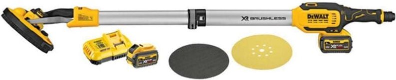 DCE800T2 Akku Trockenbauschleifer ø 225 mm Schleifer Giraffe Bürstenlos 54V 6Ah 2 Akkus - Dewalt