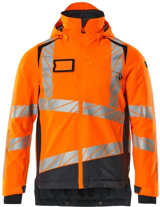 Thumbnail - Accelerate Winterjacke 19335-231 m hi-vis orange/schwarzblau - Mascot