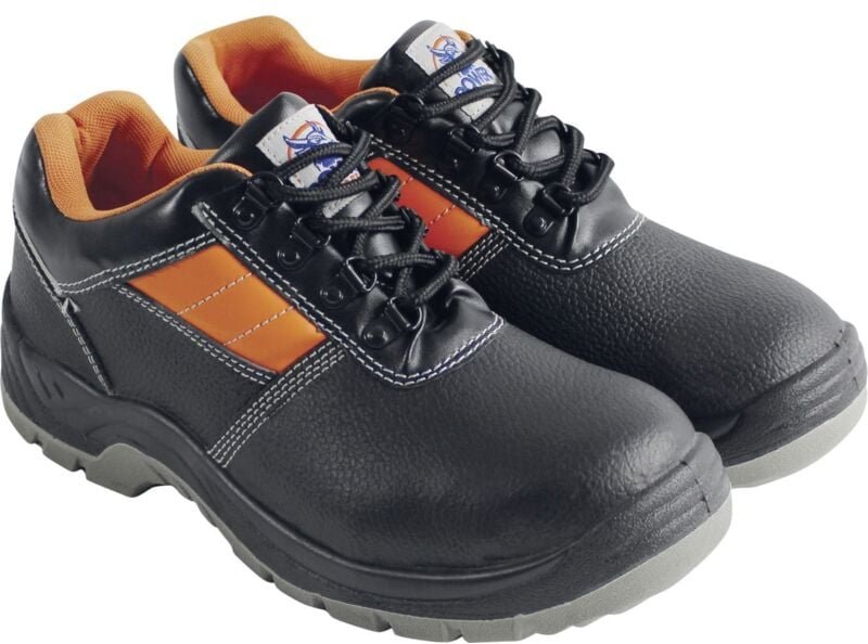 Power Safe - SicherheitsAusführung: Halbschuh Jens Größe: 41, S3, schwarz-orange