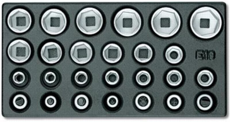 Thumbnail - Gedore 1500 ES-19 IS 12,5 (1/2") Nüsse Modul /2" in 1/3 ES-Modul