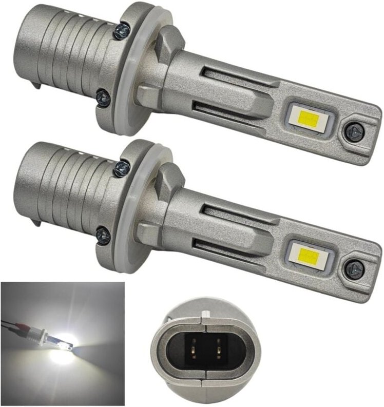 LED-Birnen H27/1, 880, 9V-30V Canbus CSP 2 Stück Neu