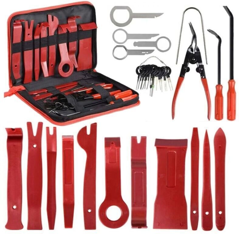 30PCS Trim Werkzeuge Innen Trim Entfernung Installation Werkzeuge Auto Radio Tür Panel Trim Werkzeuge Auto Trim Kit mit