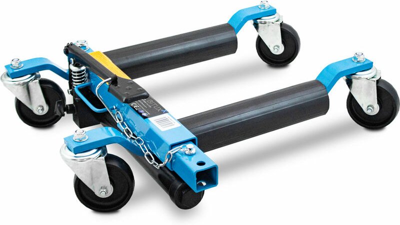 Pkw Rangierhilfe Rangierheber hydraulisch Wagenheber Auto Rangierroller Rangierheber belastbar bis 680 kg pro Rangierrol...