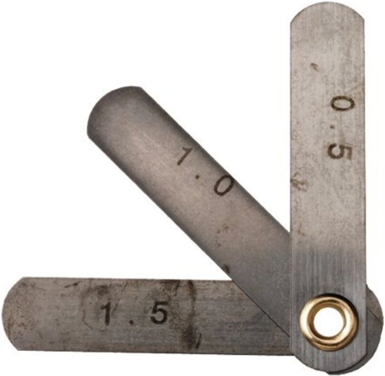 Einstellehre, 1,0 / 1,5 / 2,0 mm, für Blechscheren JS3200, JS3201 - Makita