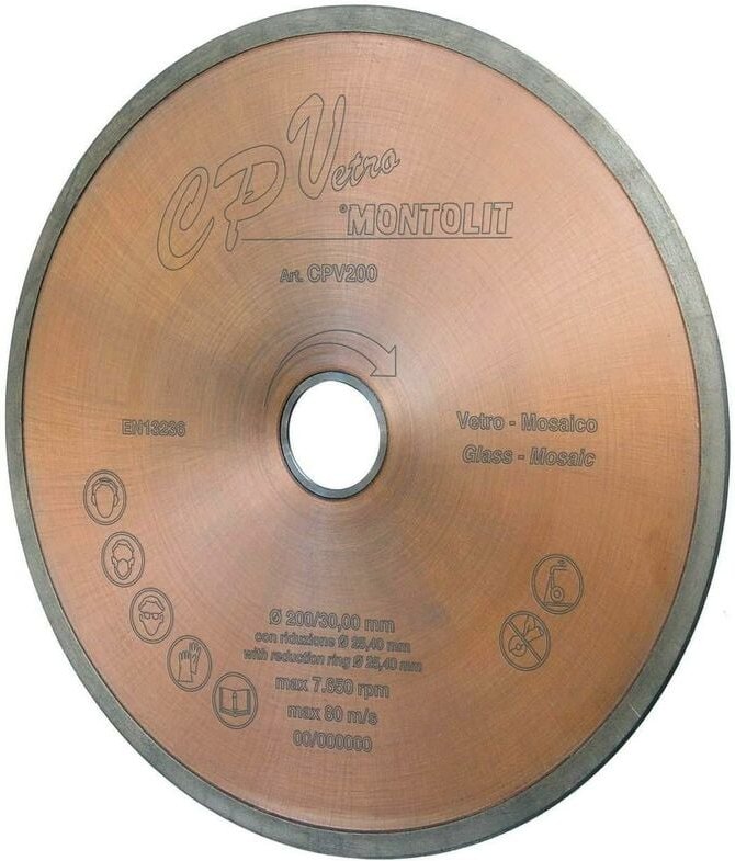 Diamantscheibe 300 Mm Fž£r Glasfliesen Montolit Cermont Cpv300