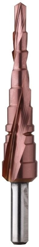 Thumbnail - Mehrstufiger Metallbohrer Colbalt TIALN Bohrung von Ø4 bis 12 mm - 500B
