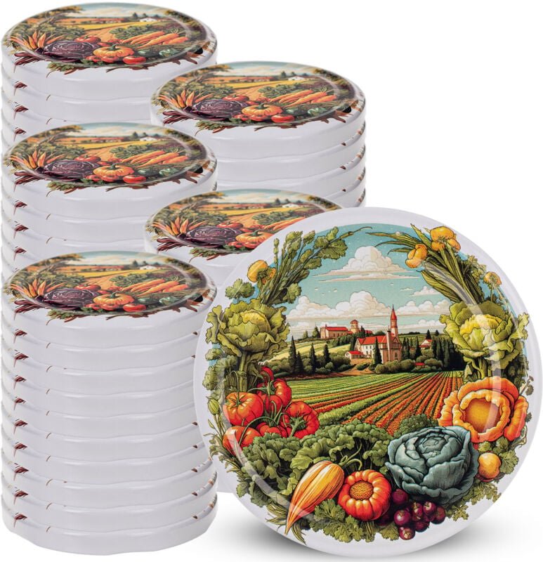 Deckel fi82 50er Pack Gemüse-Mix 3 Kanten - Kadax