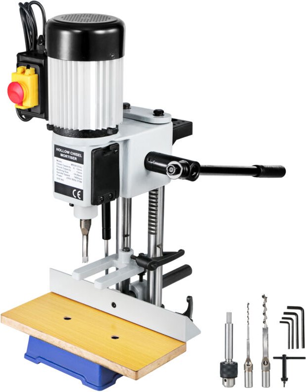 Tischstemmmaschine, 1/2 ps, 1400 U/min, Tischbohrmaschine, 13 mm Spannfutterkapazität, Hohlstemmmaschine, 370W, Stemmmas...