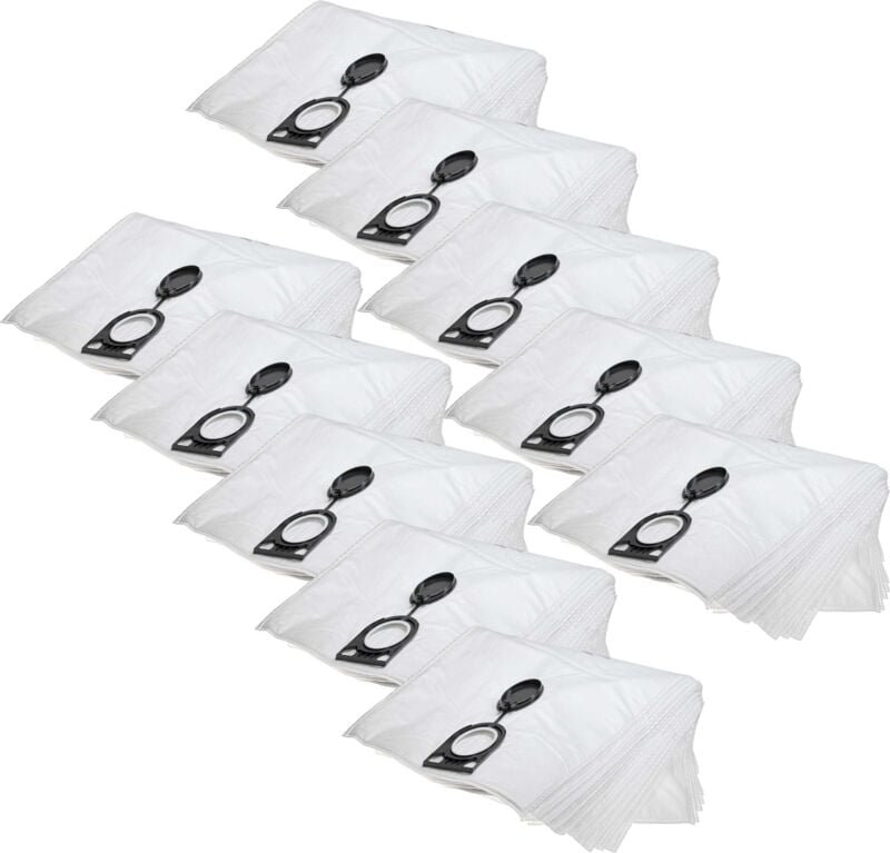 100x Staubbeutel kompatibel mit Starmix isp ARD-1635 ew, isp ARD-1635 ews, isp ARD-1435 ews Staubsauger - 43cm x 32cm We...