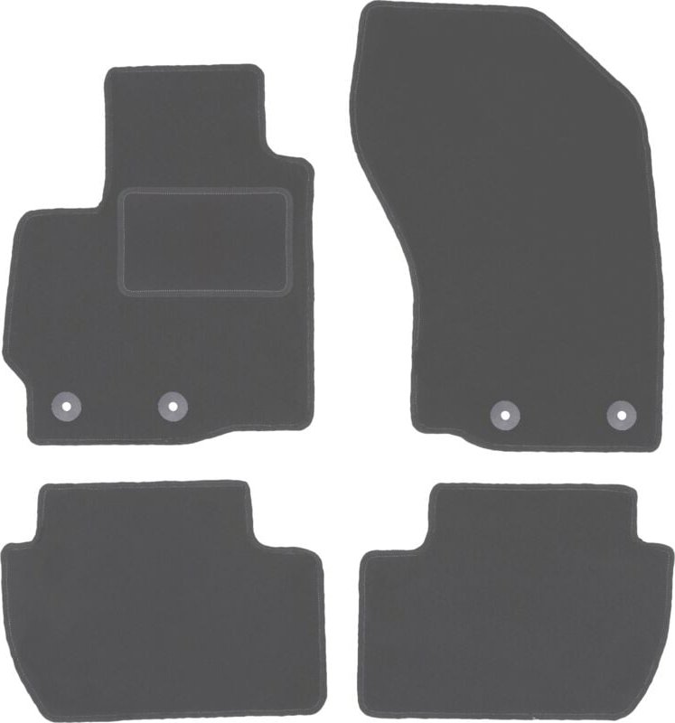 Graphit-Fußmatten für: Peugeot 4007 Crossover (2007-2012)