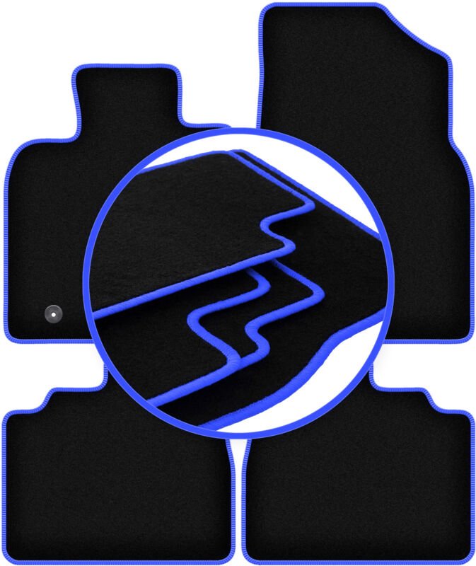 CARLUX-BLUE Autofußmatten für: Lexus ES VII Limousine (2017-)