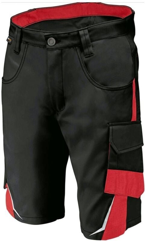 Kübler Bermuda Pulsschlag, Gr. 56 schwarz/rot