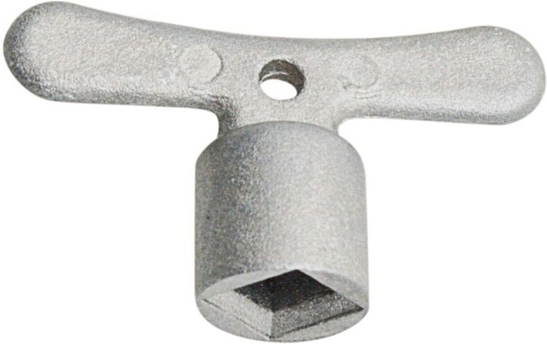 KIRCHHOFF Steckschlüssel Vierkant, Chrom, 6 mm, für Steckschlüssel -Oberteil