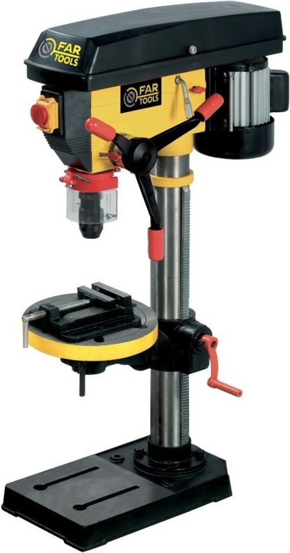 Thumbnail - Fartools - Tischbohrmaschine dpc 25E - 550 w - Höhe 1M - Schwanenhals 162.5 mm - far tools - 111207