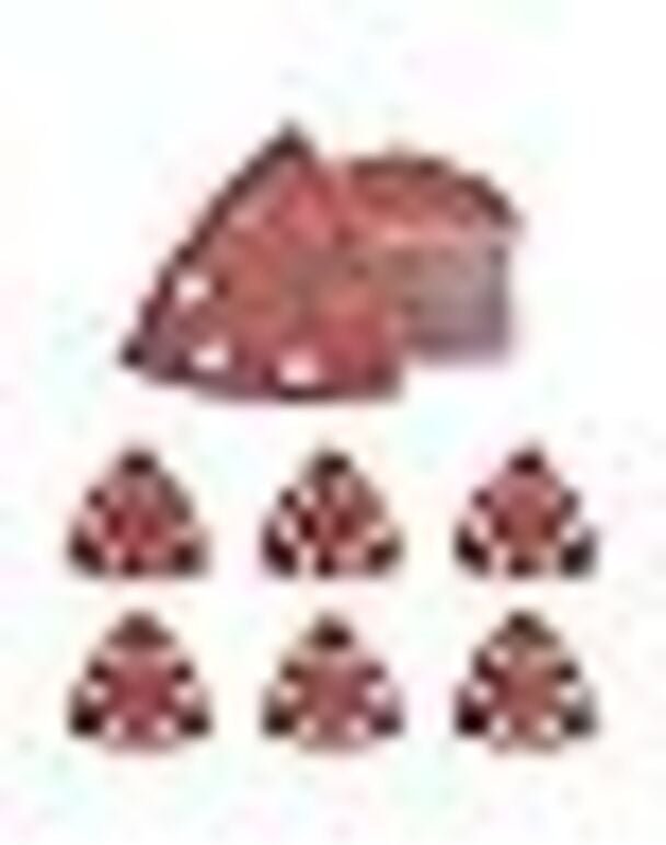 60 Stück Schleifpapier für Schleifmaschine, Schleifdreiecke, Schleifpads, Schleifpapier Schleifpapier zum Schleifen von ...