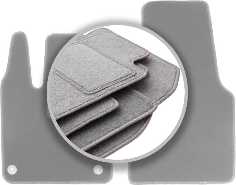 Graue Automatten für: Smart Fortwo III Fließheck (2014-2020)