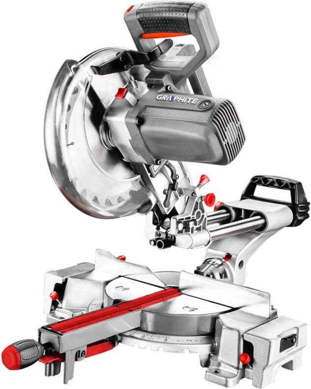 Kapp- und Gehrungssäge mit Laser, 4800 U/min, 60T tct, 254 mm
