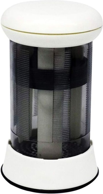 Rotierende Käsereibe aus Edelstahl, Käsemühle, Schneidscheibe mit 2 austauschbaren scharfen Klingen, abnehmbar zum Reini...