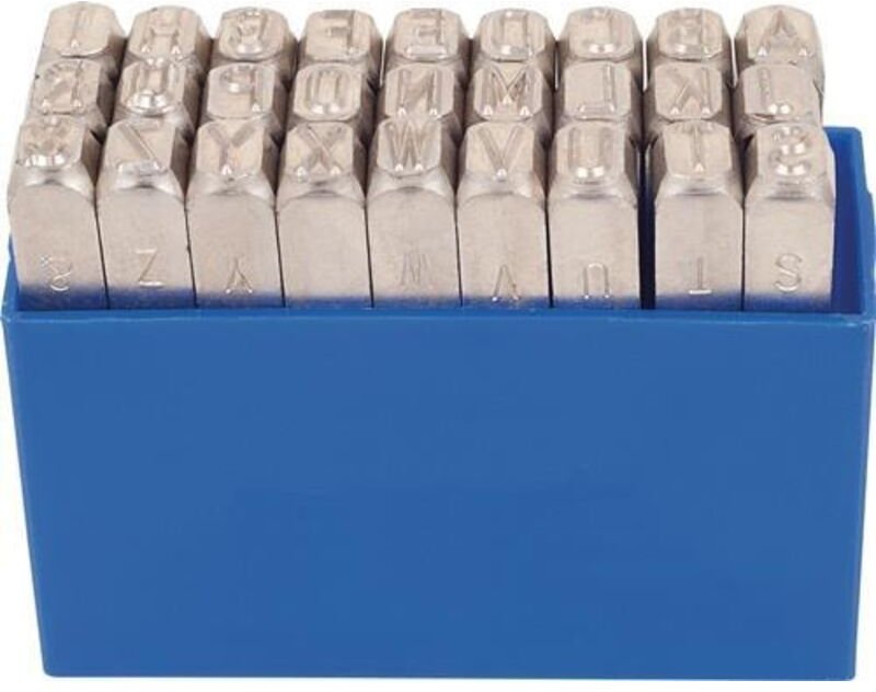 Schlagbuchstabensatz 331 27-teilig Großbuchstaben a - z - 331-020 - Kukko