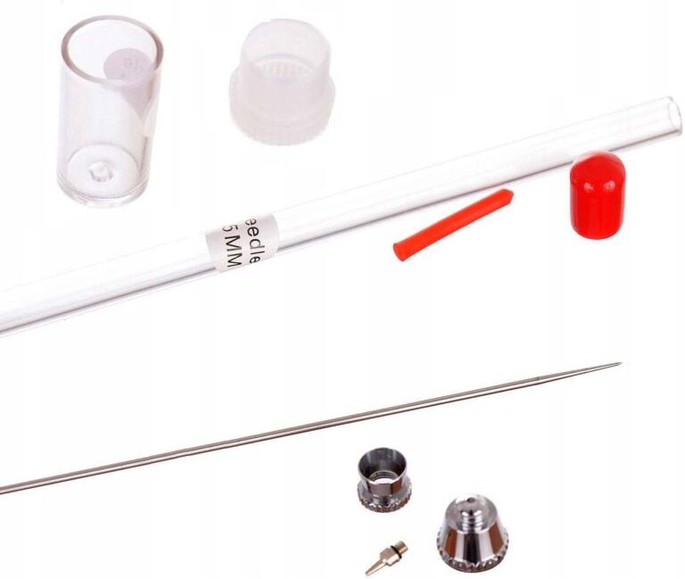 Düse Mit Nadel-Reparatursatz Für Airbrush 0,3 Mm Passend Für Bd-130 Kit
